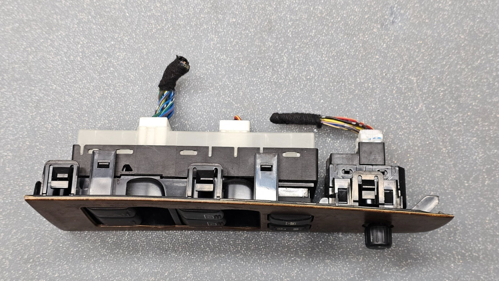 🔥07-12 ALTIMA LEFT DRIVER MASTER POWER WINDOW DOOR CONTROL SWITCH ASSEMBLY WOOD