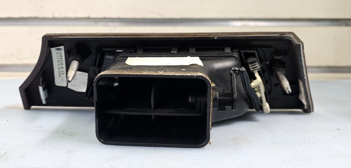 🔥04-10 BMW 535I 525I 530I 550I Left Driver Dash Air Vent Conditioning WOOD OEM