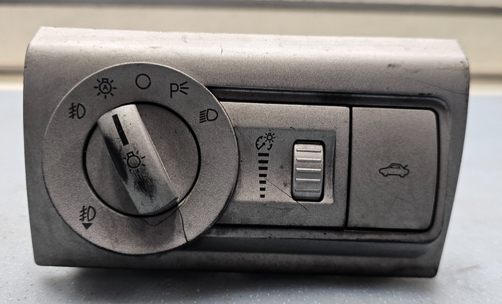🔥06-09 Fusion Milan Dash Headlight Interior Panel Dimmer Trunk Switch SILVER