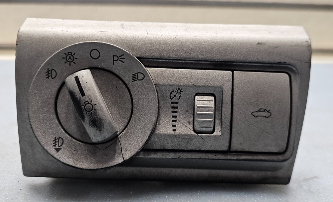 🔥06-09 Fusion Milan Dash Headlight Interior Panel Dimmer Trunk Switch SILVER