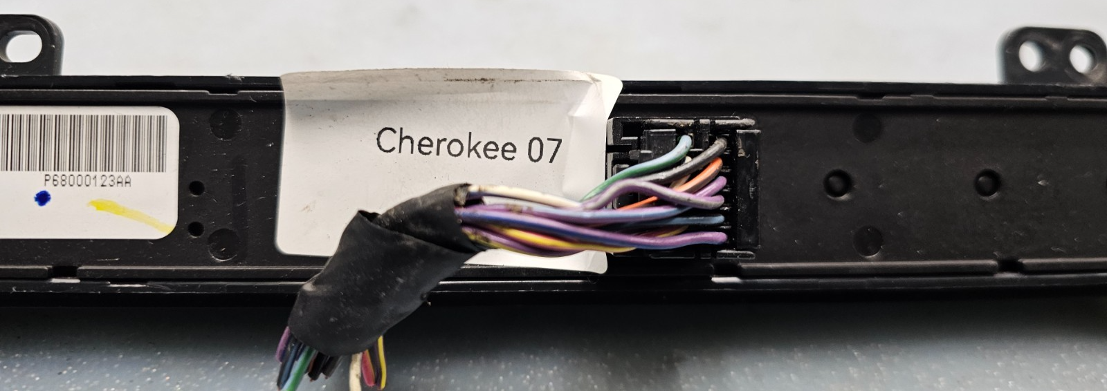 🔥06-07 Cherokee Commander Information Switch Control Instrument Panel BLACK OEM