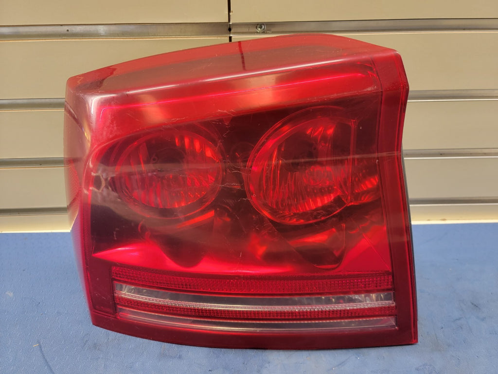 🔥06-08 Dodge Charger Left Driver Side Tail Light Lamp Chrome Assembly OEM