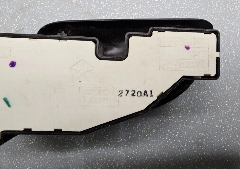 🔥98-01 Dodge RAM 1500 2500 Front Left Driver Power Window Switch BLACK WS10