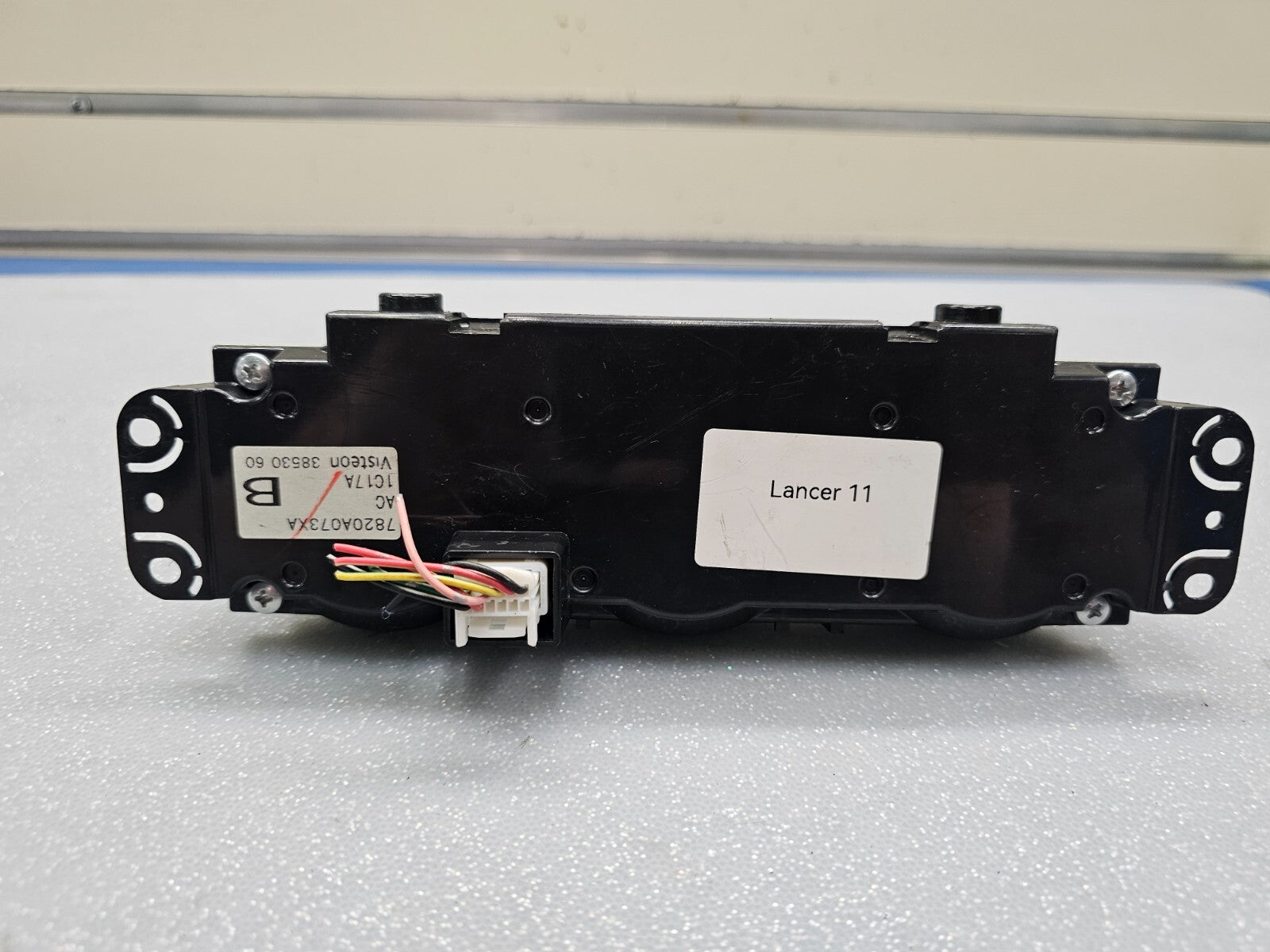 08-12 MITSUBISHI LANCER DASH AC HEATER CLIMATE TEMPERATURE CONTROL CONDITIONING