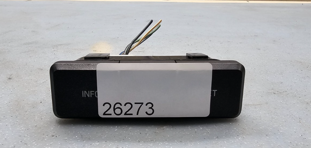 🔥07-10 LINCOLN MKZ MKX DASH INFO SETUP RESET CONTROL SWITCH ASSEMBLY BLACK OEM