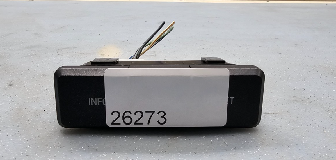 🔥07-10 LINCOLN MKZ MKX DASH INFO SETUP RESET CONTROL SWITCH ASSEMBLY BLACK OEM