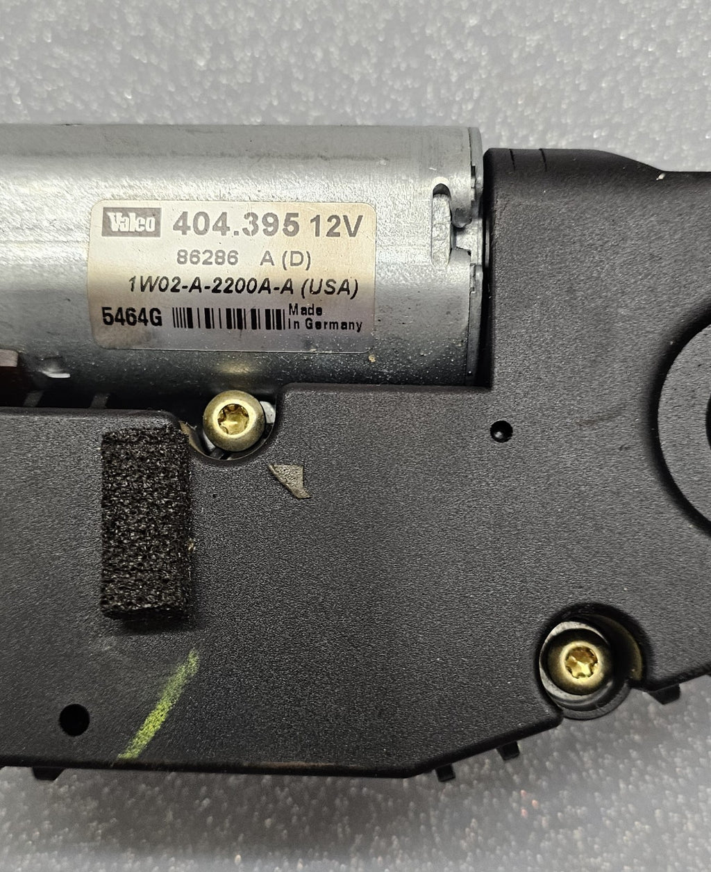 02-06 Toyota Camry Power Sunroof Moonroof Sun Roof Motor Assembly