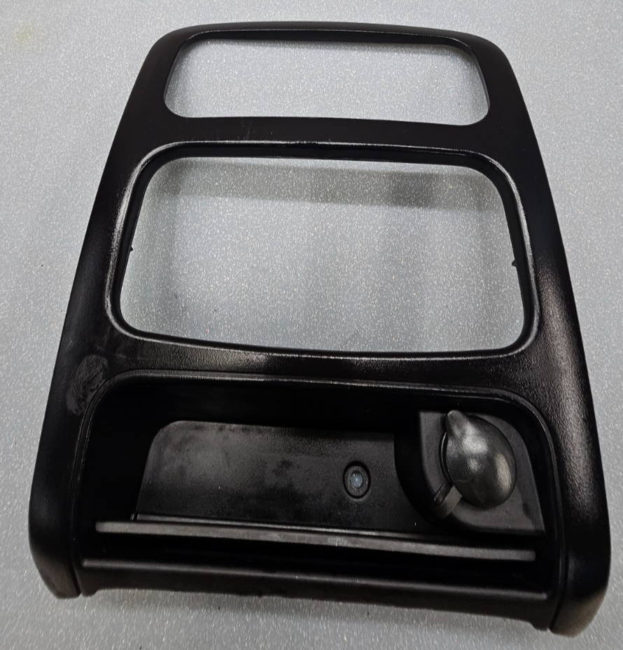 🔥02-07 Liberty KJ Dash FM Radio Climate Display Stereo Bezel Trim Panel Black