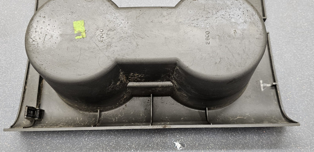 🔥04-08 Ford F150 Center Floor Console Shifter Shift Bezel Cup Holder Gray OEM