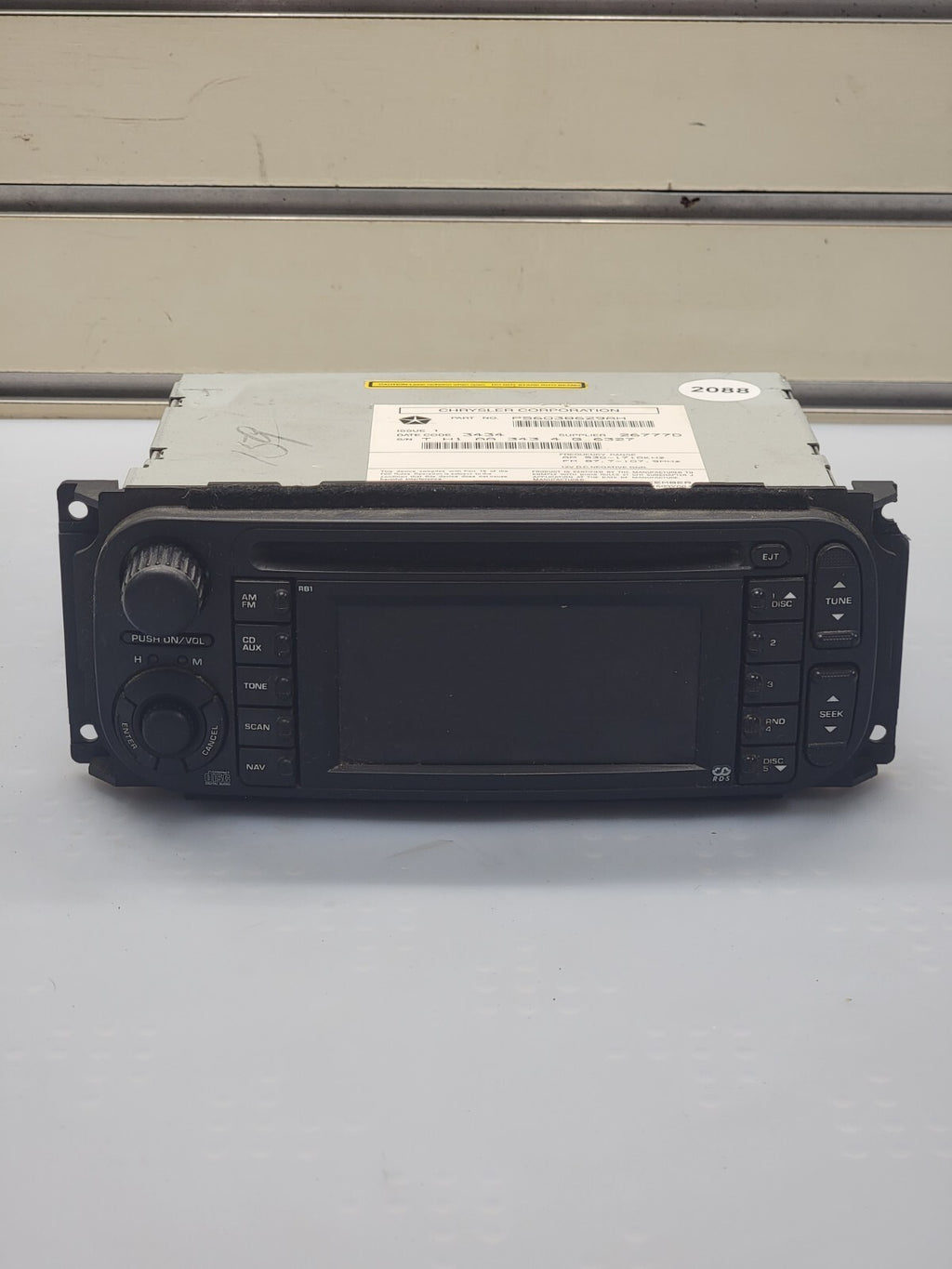 🔥2004-2007 Chrysler Dodge Jeep AM FM Radio DVD CD GPS Navigation P56038629ai