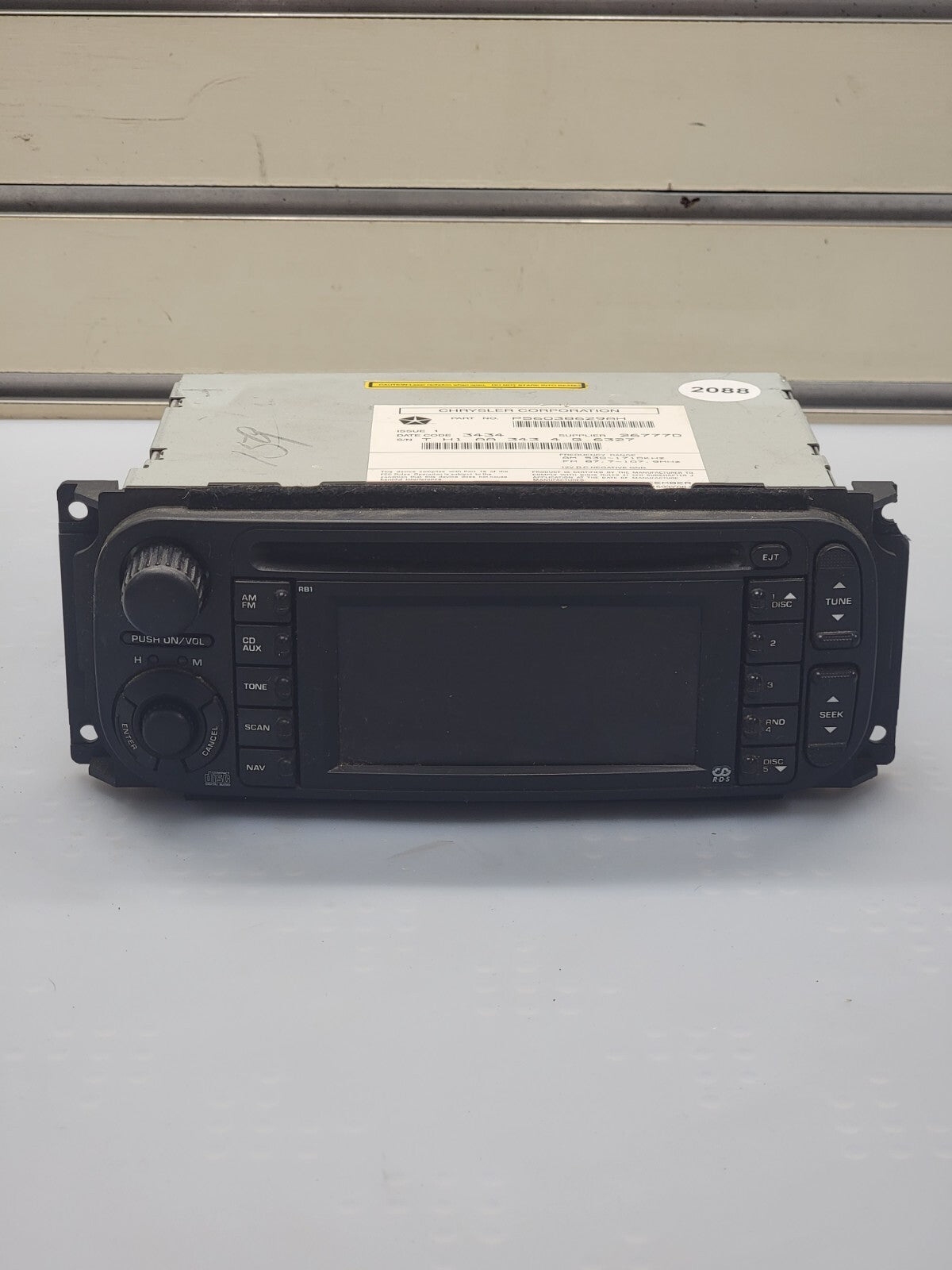 🔥2004-2007 Chrysler Dodge Jeep AM FM Radio DVD CD GPS Navigation P56038629ai