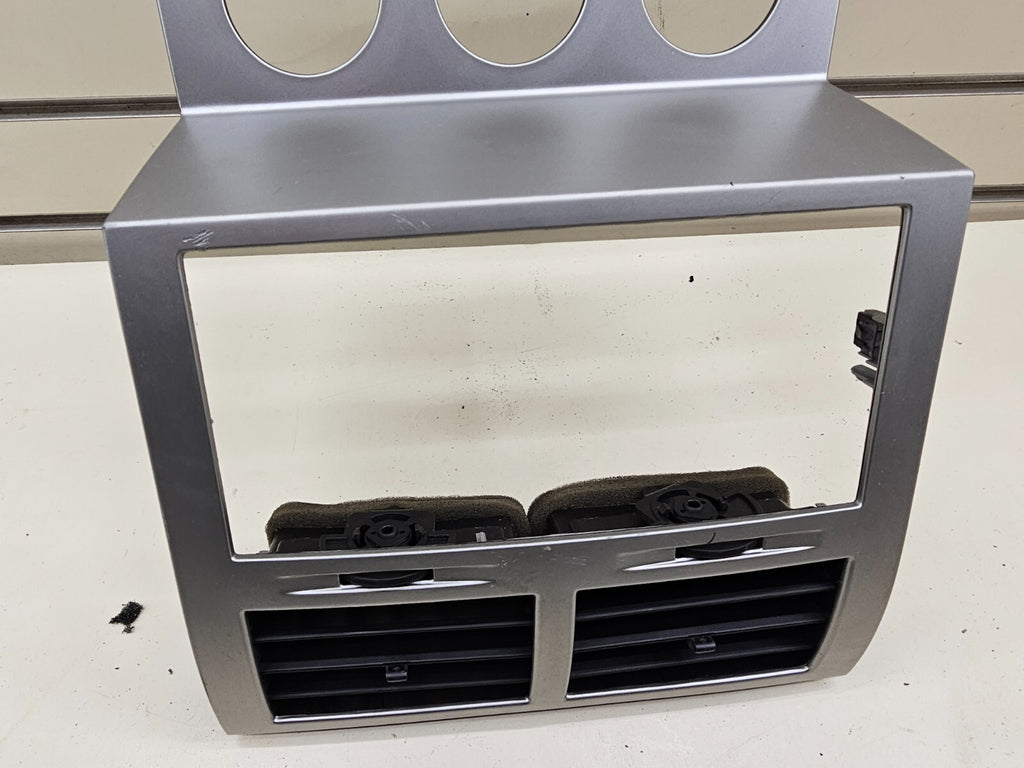 🔥07-12 Dodge Nitro Center Dash Radio Trim Panel Surround Bezel Assembly Silver