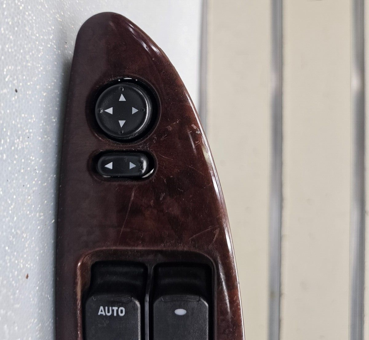 🔥04-07 CHEVY MALIBU LEFT DRIVER POWER WINDOW MASTER SWITCH ASSEMBLY WOOD OEM