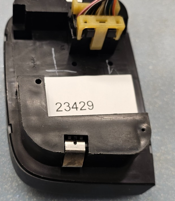 🔥00-05 Cadillac Deville Headlight Dimmer Switch Trunk Gas Door Assembly BLACK