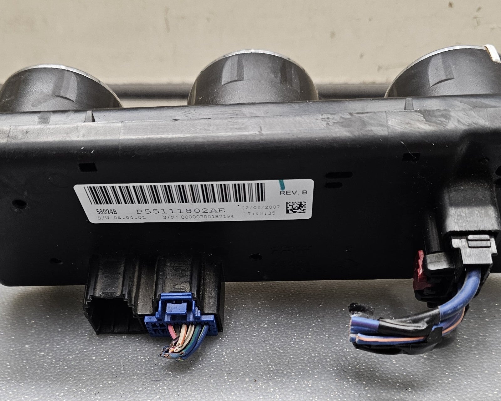🔥07-09 Dodge Nitro Dash A/C Heater Temperature Climate Control Unit OEM