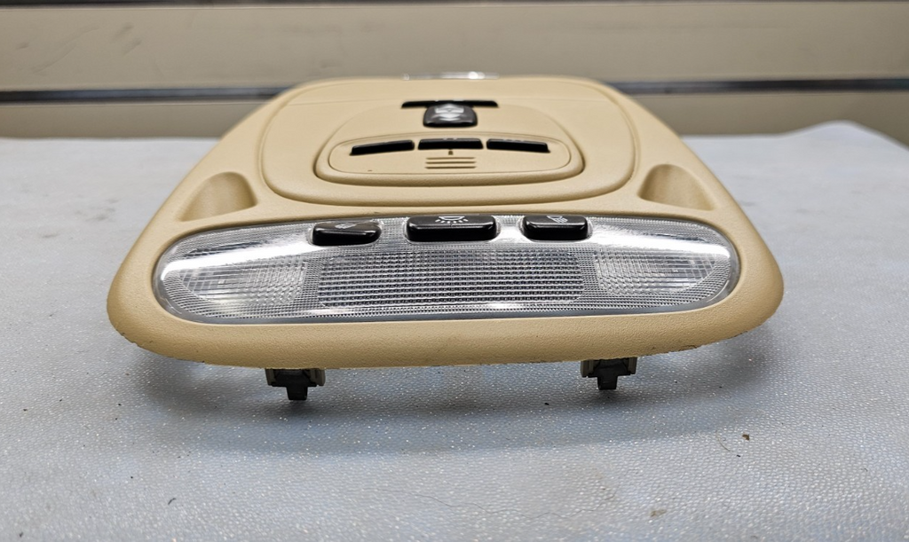 🔥2001-2008 Jaguar XKR XK X150 Dome Light Overhead Map Lamp Light TAN OEM
