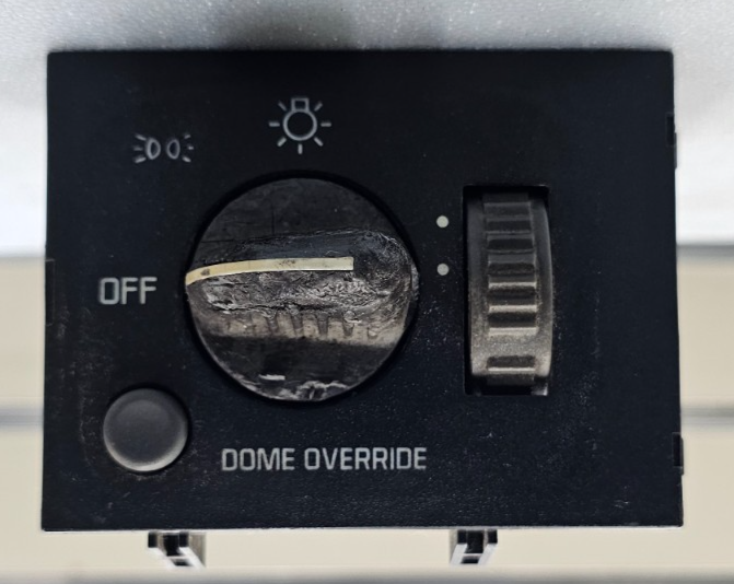 🔥99-02 Chevy GMC Truck SUV Sierra Silverado Headlight Dimmer Switch Black HS14