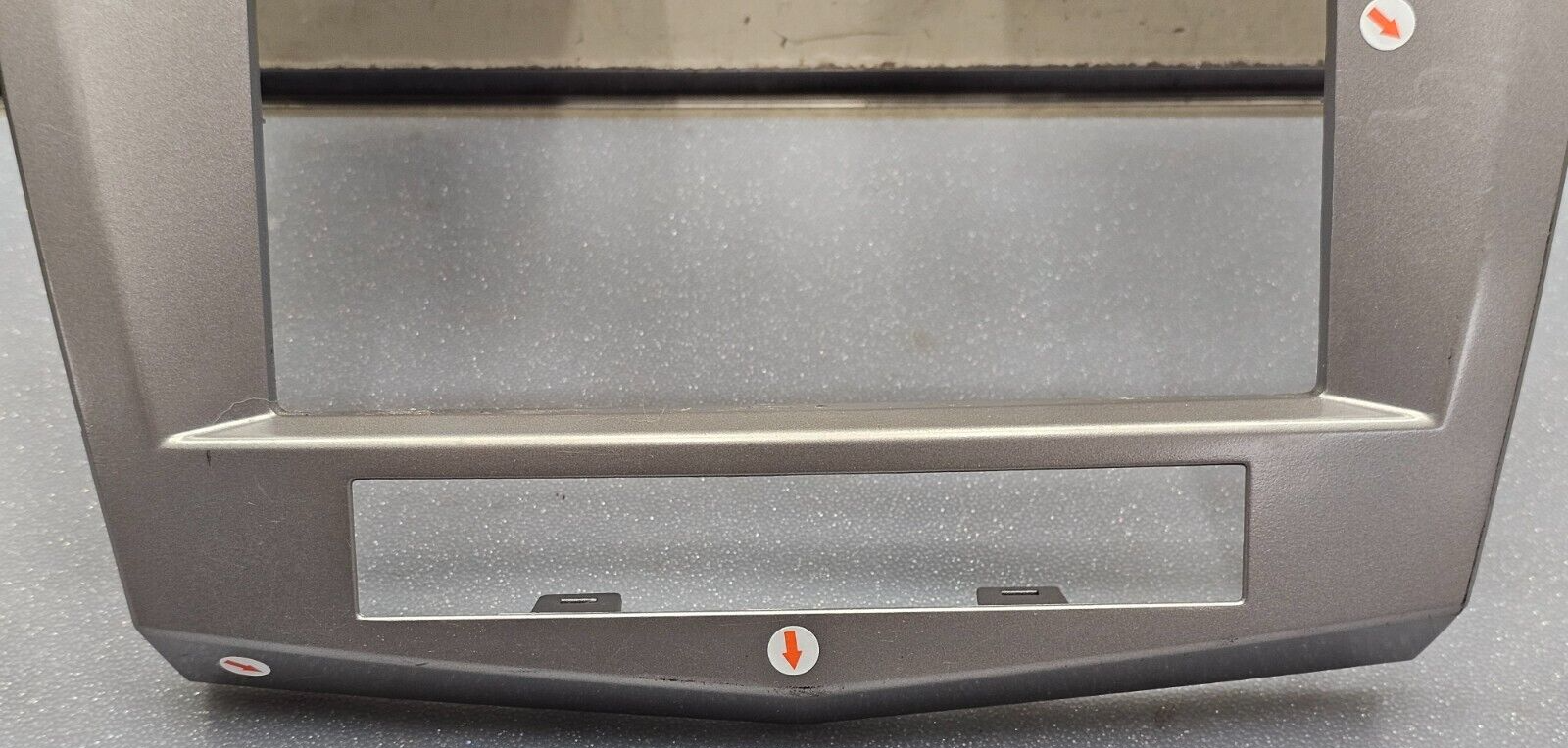 🔥07-10 Sebring Center Dash AM FM Radio Stereo Display Bezel Trim Panel SILVER