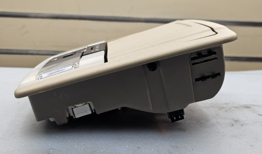 🔥2007-2014 Ford Expedition Overhead Map & Dome Light w/Sunroof Switch Tan OEM