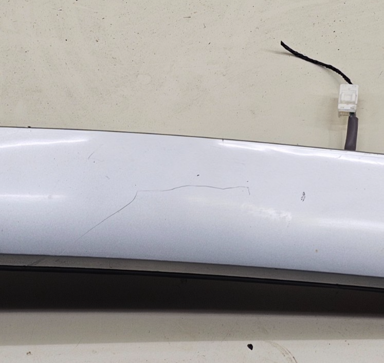 🔥2009-2013 SUBARU FORESTER REAR TAILGATE TRUNK MOLDING TRIM W/ BADGE GRAY OEM