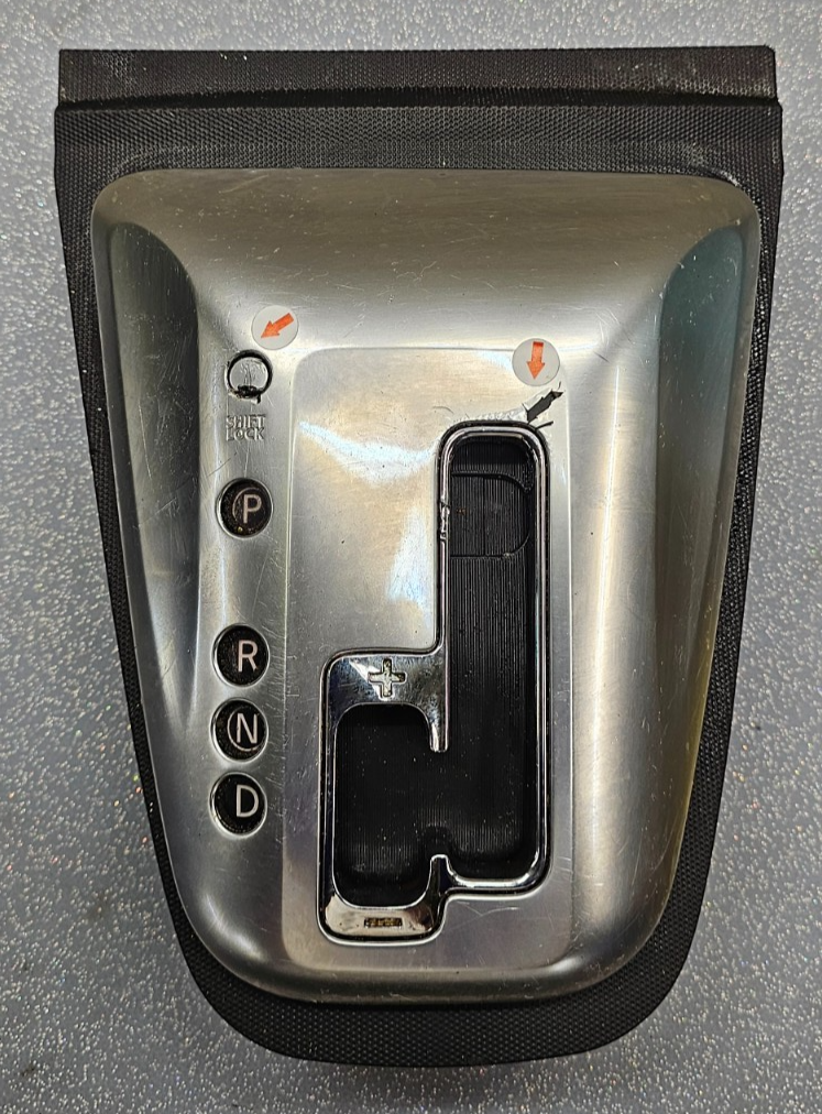 🔥07-12 Nissan Altima Center Console Gear Shifter Shift Bezel Trim Panel Silver