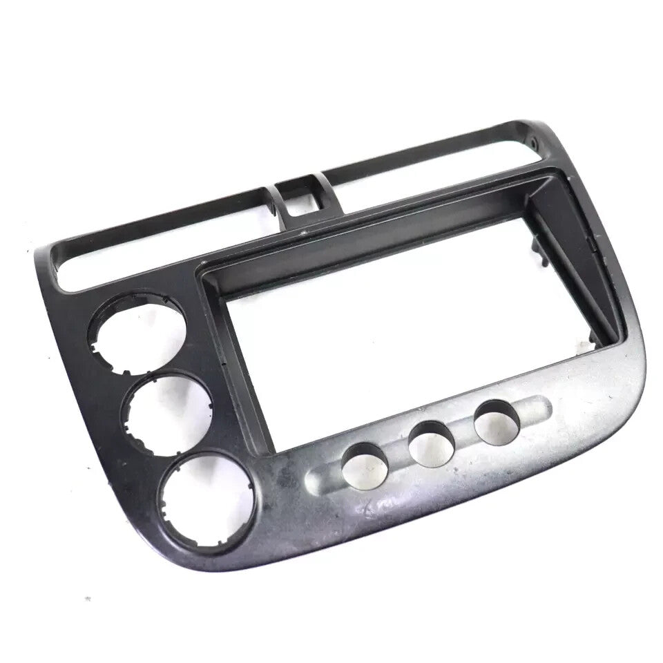 🔥01-05 CIVIC DASH RADIO SURROUND BEZEL TRIM PANEL CLIMATE CONTROL ASSEMBLY OEM