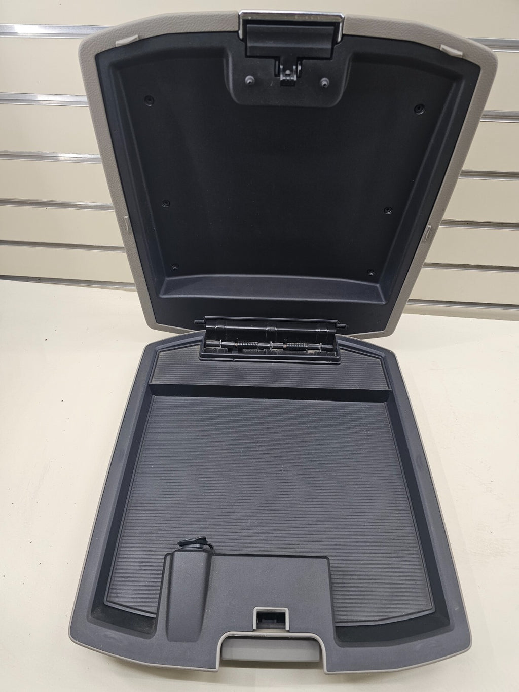 🔥09-12 Dodge RAM 1500 2500 Front Center Console Lid Arm Rest Leather Cover TAN