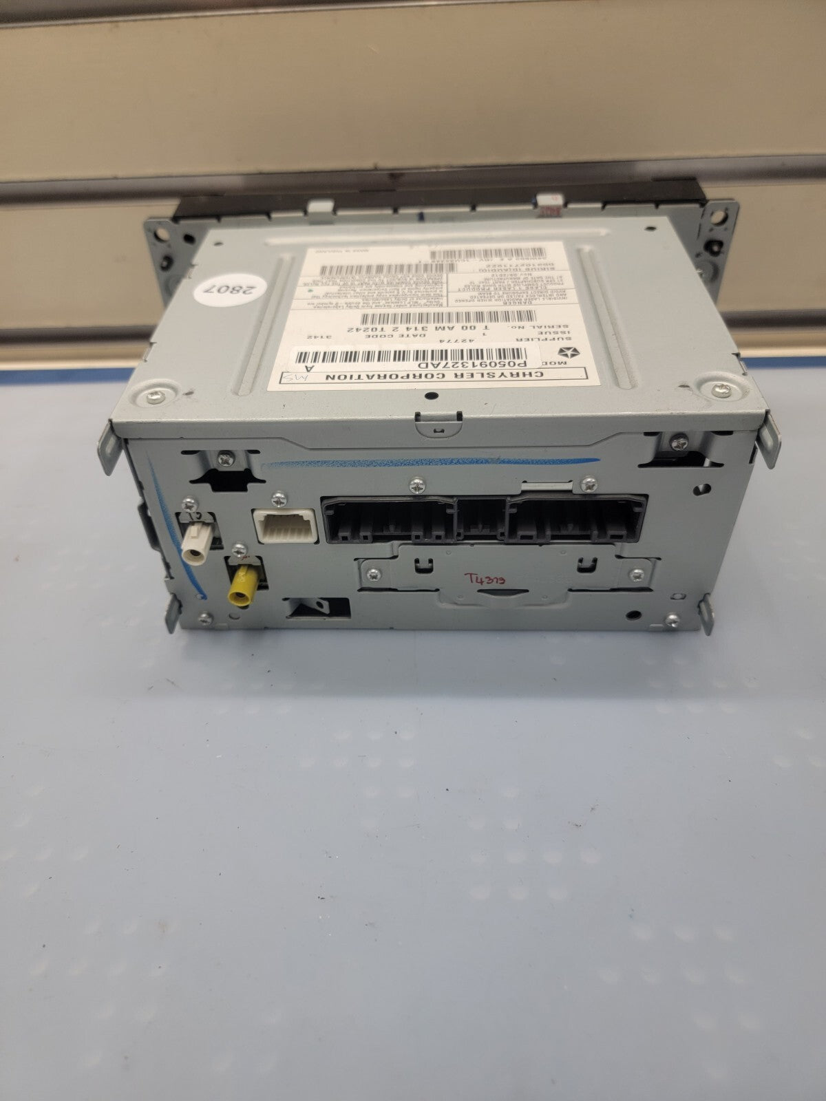 🔥2011-2013 Dodge DURANGO Radio Display Receiver RBZ Satellite AM FM CD OEM