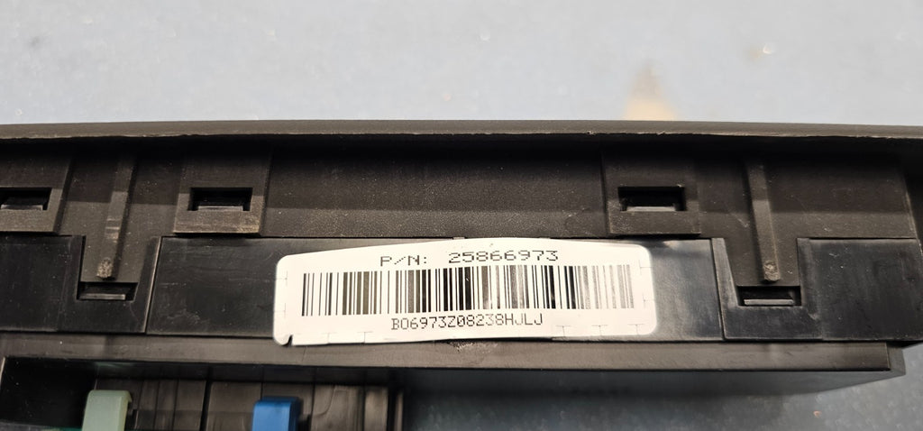 06-09 TRAILBLAZER ENVOY Power Window Door Switch Front Right Passenger BLACK WS9