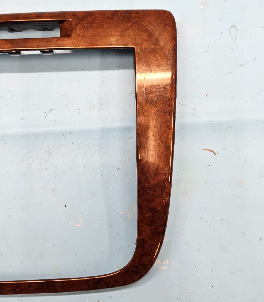 🔥06-13 Impala Center Dash AM FM Radio Stereo Trim Panel Bezel Woodgrain OEM