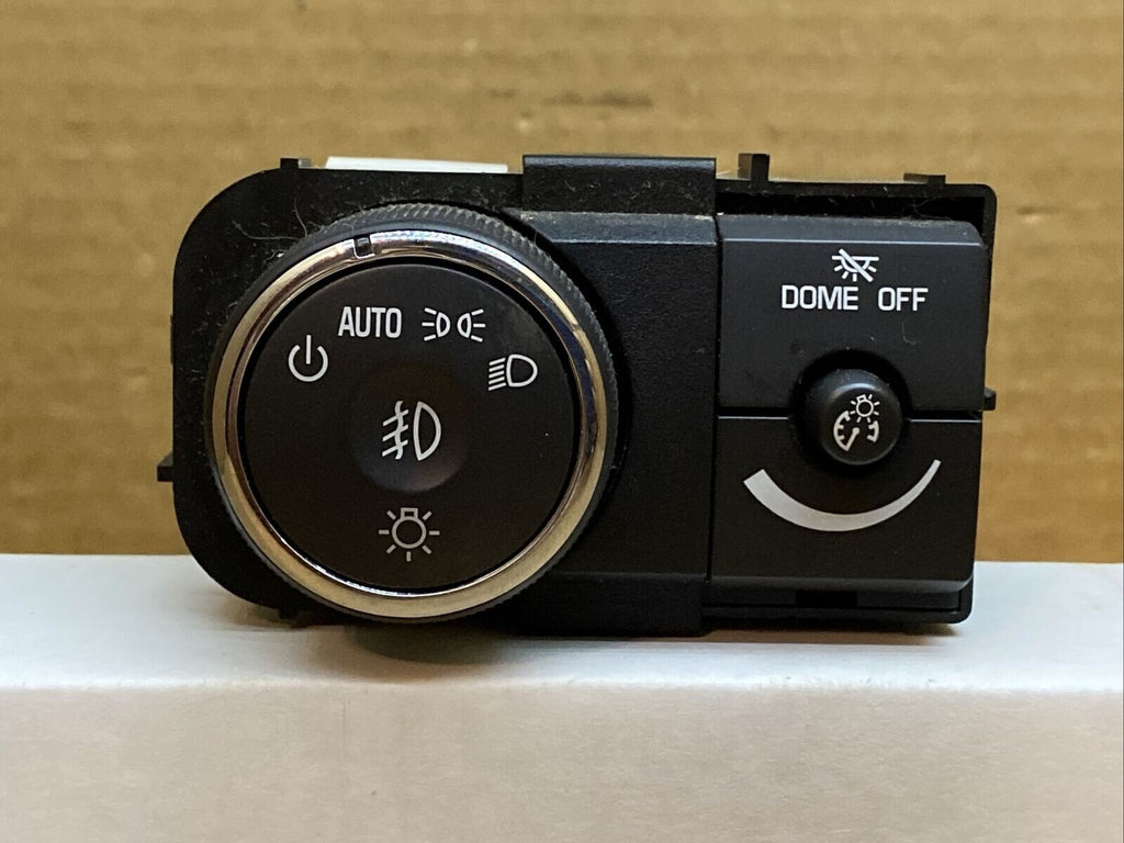 08-17 Buick Enclave Front Dash Head Light Head Lamp Switch Buttons Controls OEM