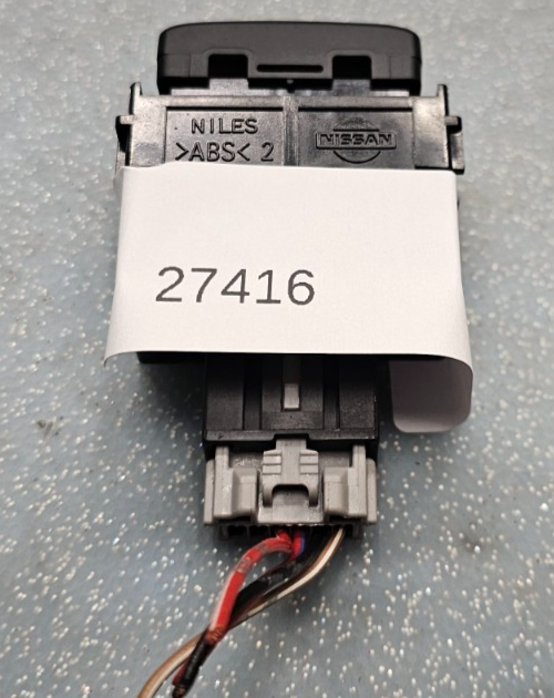 🔥09-14 Maxima Altima Rogue Sentra VDC OFF Dash Switch Button Assembly Black