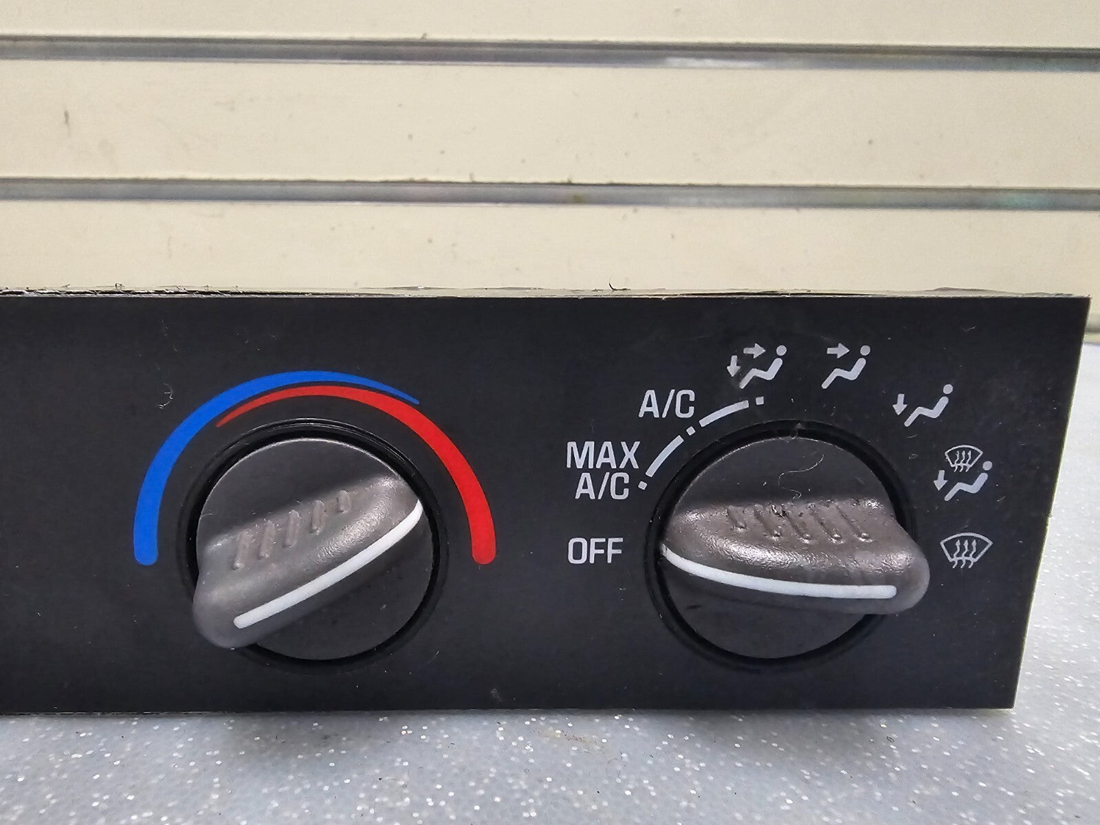 🔥01-07 Express Savana Dash AC A/C HVAC Heater Temperature Climate Control Black