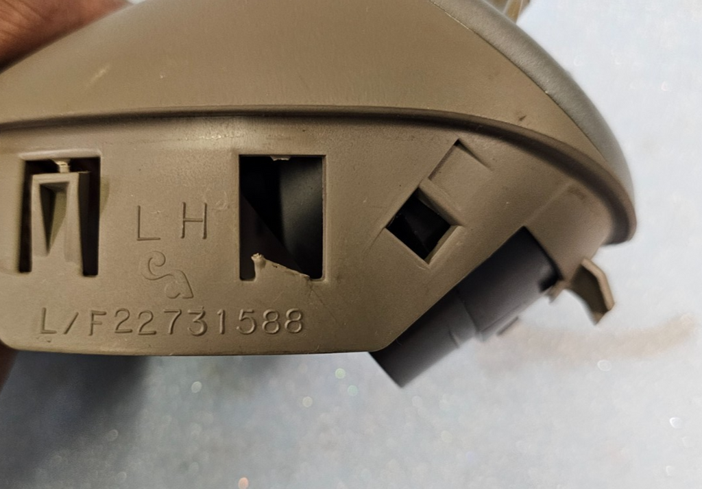 🔥03-07 SATURN ION LEFT DRIVER DASH AC HVAC A/C AIR HEAT VENT HEATER TAN/SILVER