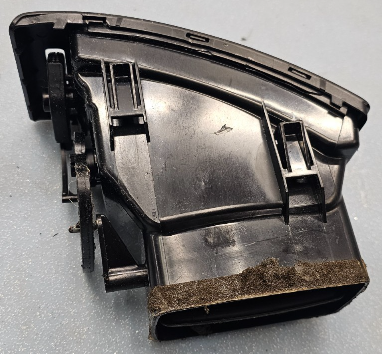 🔥07-12 Sentra Dash Right RH Passenger AC A/C HVAC Air Vent Heater Panel Black