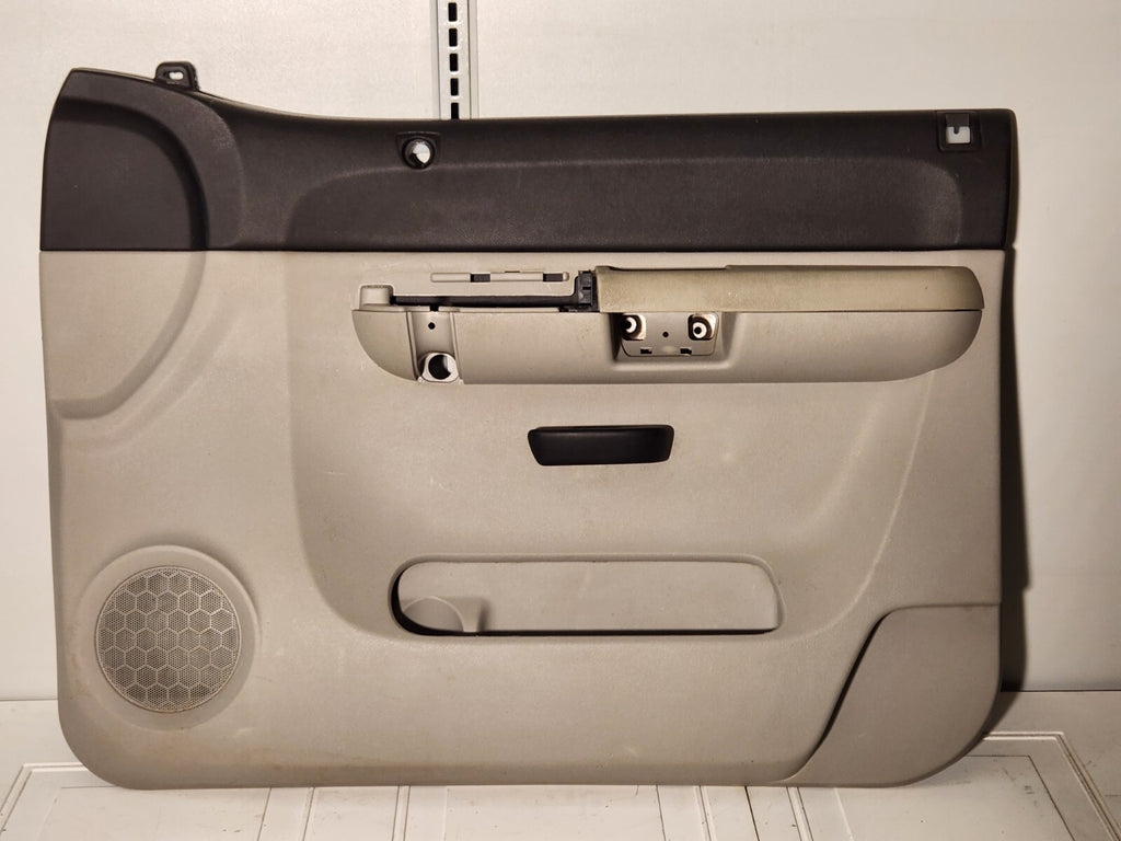 🔥07-09 CHEVY SILVERADO 1500 FRONT INTERIOR DOOR TRIM PANELS RIGHT Tan brown D19