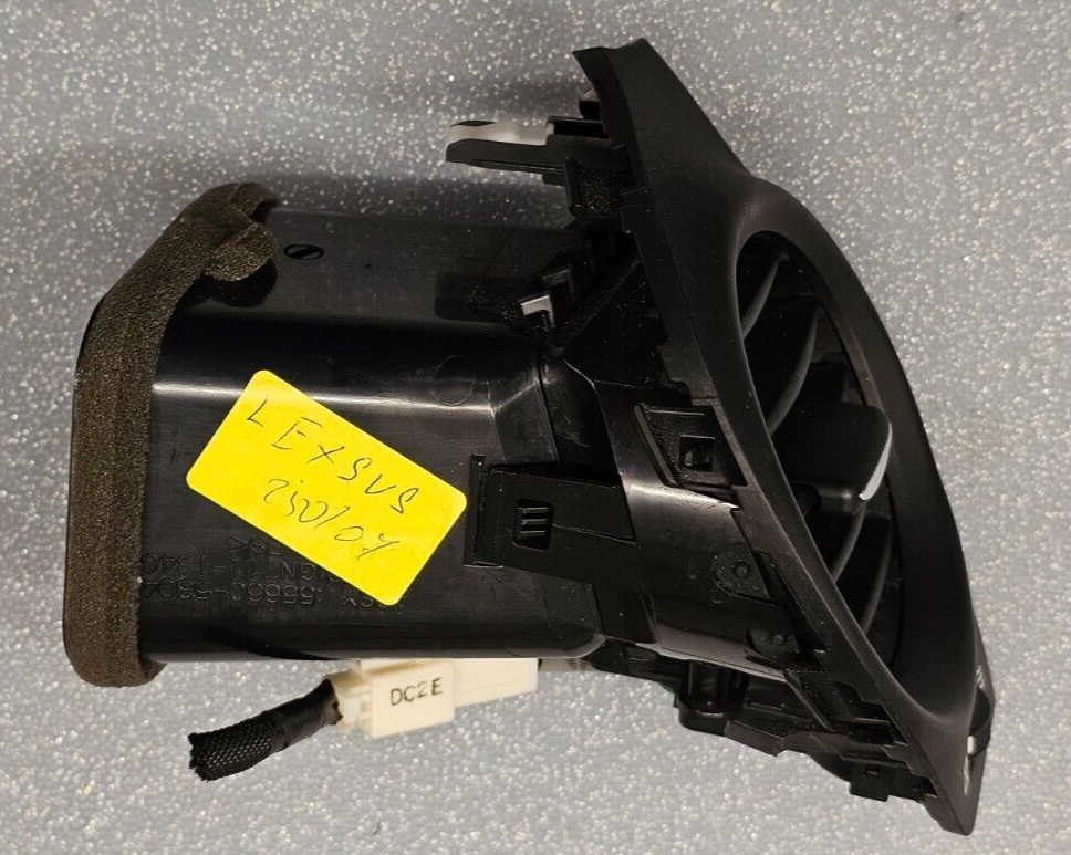 🔥06-13 LEXUS IS250 IS350 DASH FRONT RIGHT PASSENGER AC HEATER AIR VENT BLACK