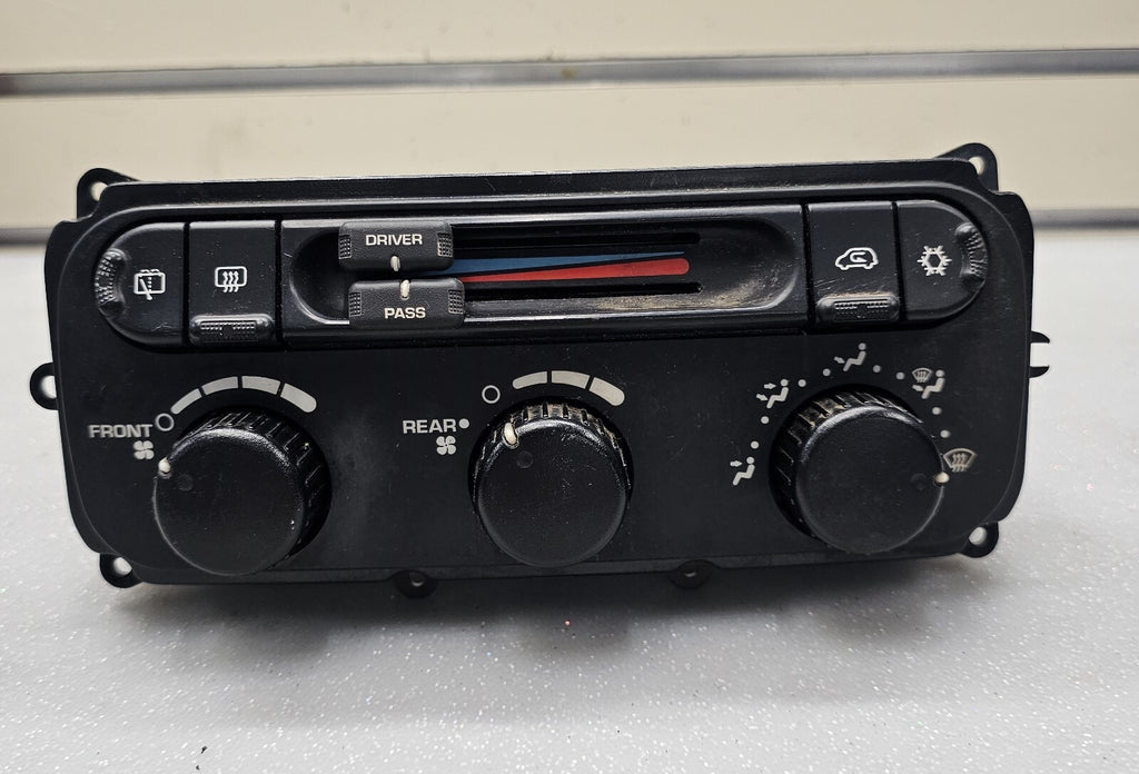 🔥04-07 Dodge Caravan Chrysler Town Country Dash AC Climate Temperature Heater