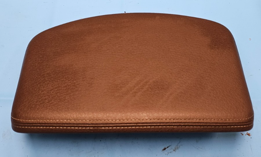 🔥09-14 FORD F150 Leather Upper Dash Instrument Cluster Speedo Cover Top Brown