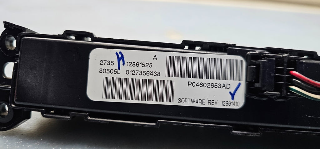 🔥06-09 CHRYSLER PT CRUISER CENTER DASH HAZARD DEFROST CONTROL SWITCH BLACK