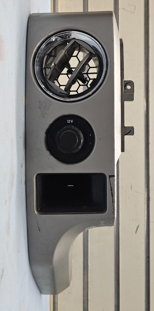 🔥09-14 Ford F150 Dash Right Passenger Air Vent Heater AC A/C Panel silver OEM