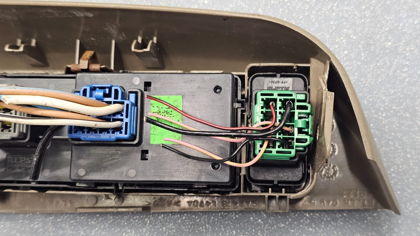 🔥02-05 Explorer Mountaineer Front Left Driver Master Door Window Switch Tan OEM