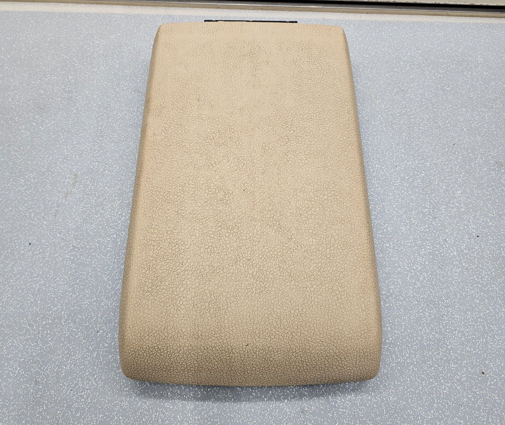 🔥06-09 EXPLORER MOUNTINEER CENTER CONSOLE ARM RESTER LID TOP PAD ASSEMBLY TAN