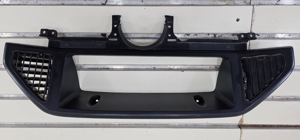 87-91 Ford F150 F250 BRONCO Dash Instrument CLUSTER Bezel Speedometer Black C11