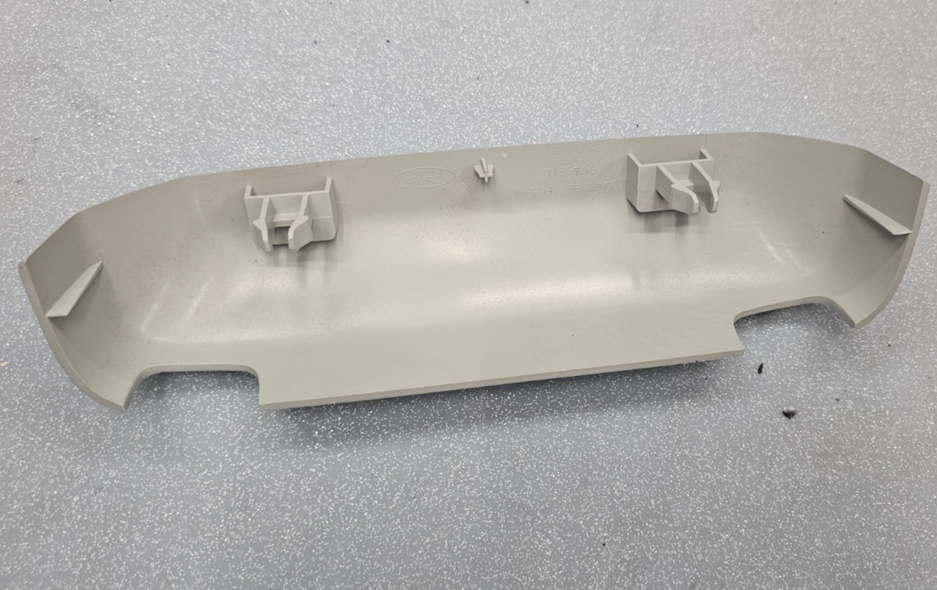 🔥04-08 Ford F-150 F150 Overhead Compartment Filler Trim Sliding Rails Gray OEM