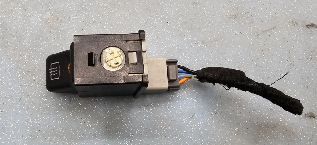 🔥97-06 Jeep Wrangler  97-01 Cherokee Switch Electric Back Light BLACK