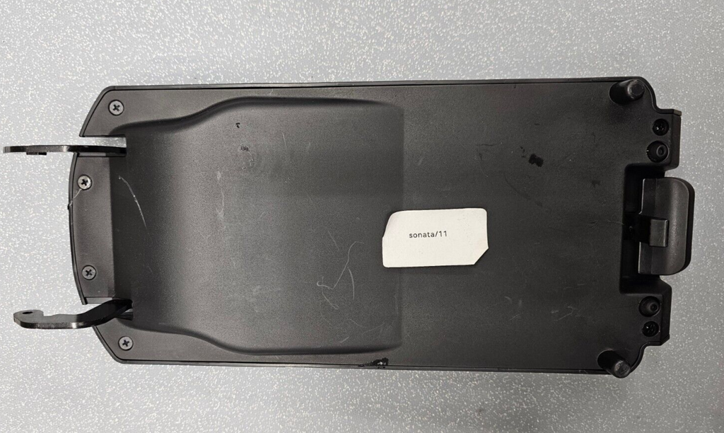 🔥11-14 HYUNDAI SONATA FRONT CENTER CONSOLE ARM REST LID COVER TOP PAD BLACK OEM