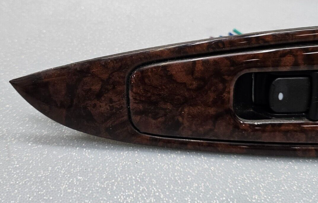 🔥08-12 MALIBU FRONT Right PASSENGER Power Window Door Switch Assembly Wood OEM