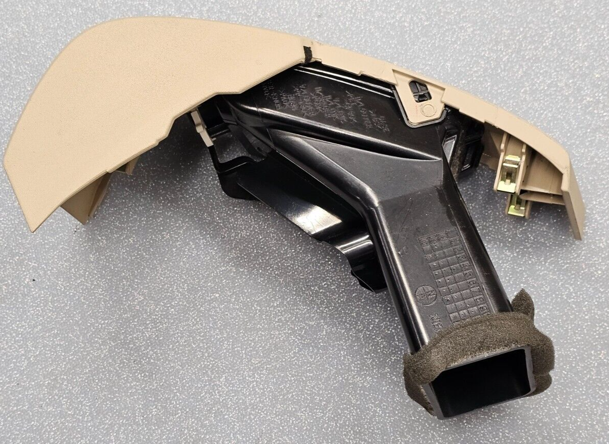 🔥03-07 NISSAN MURANO FRONT RIGHT PASSENGER DASH HEAT AIR VENT FILTER TRIM TAN