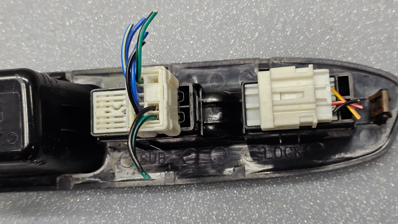 🔥03-08 Forester Impreza Front Right Passenger Window Control Switch Black OEM